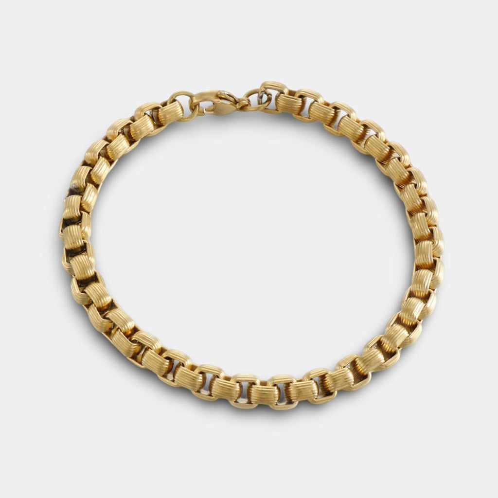 Edelstahl Gliederarmband 