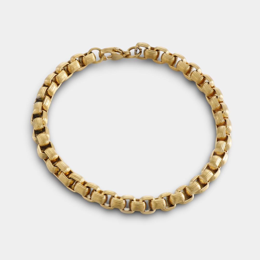 Edelstahl Gliederarmband 