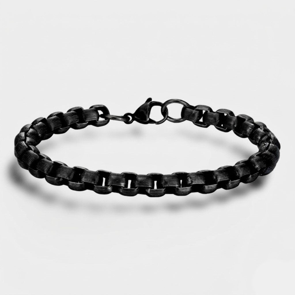 Edelstahl Gliederarmband