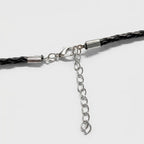 Thors Axt Schwarze Leder Halskette