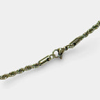 Silberfarbene Halskette 3mm - ManTrend