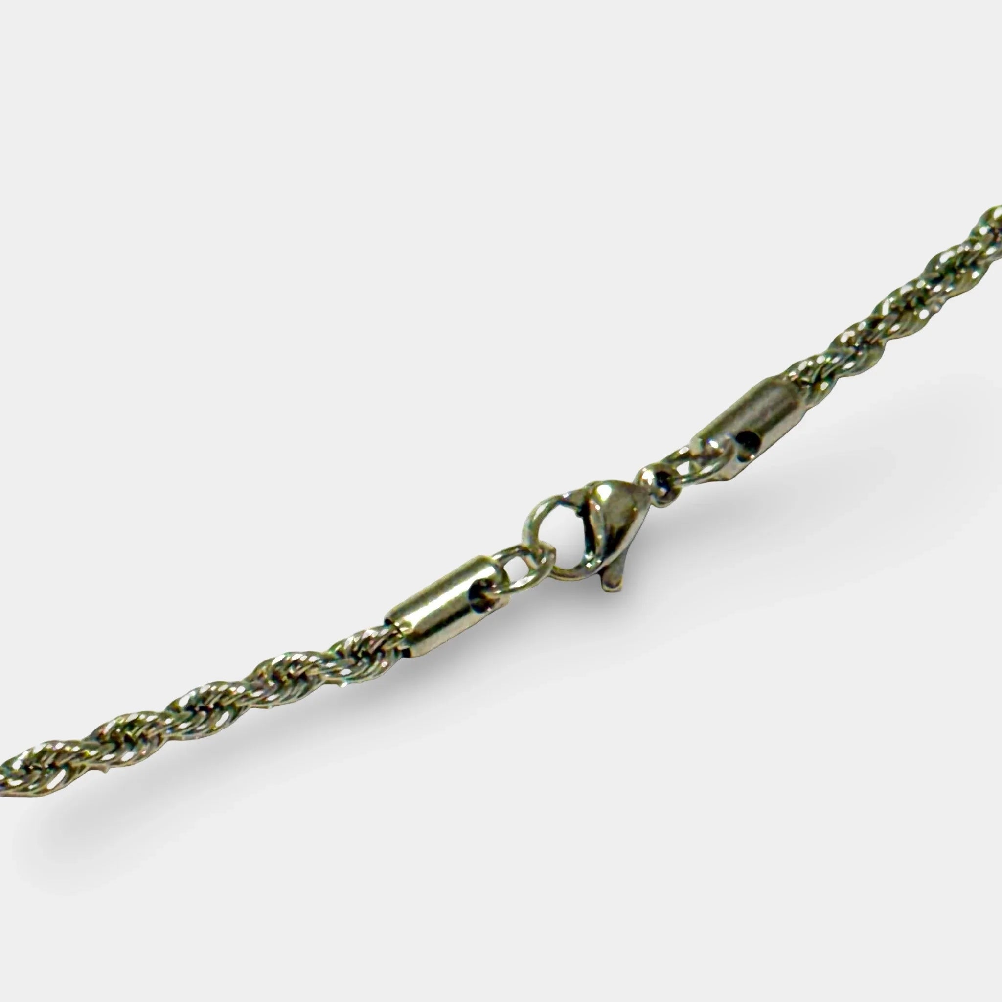 Silberfarbene Halskette 3mm - ManTrend