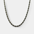 Silberfarbene Halskette 3mm - ManTrend