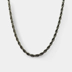 Silberfarbene Halskette 3mm - ManTrend