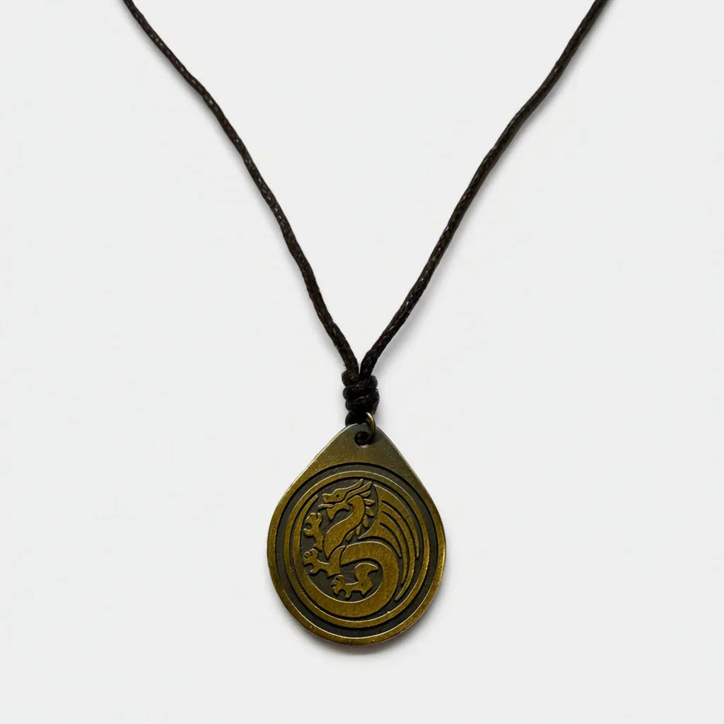 Drachen-Amulett Halskette - ManTrend