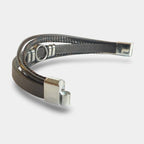 Lederarmband mit Lebensbaum-Anhänger Braun - ManTrend