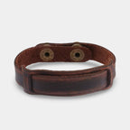Braunes Lederarmband - ManTrend