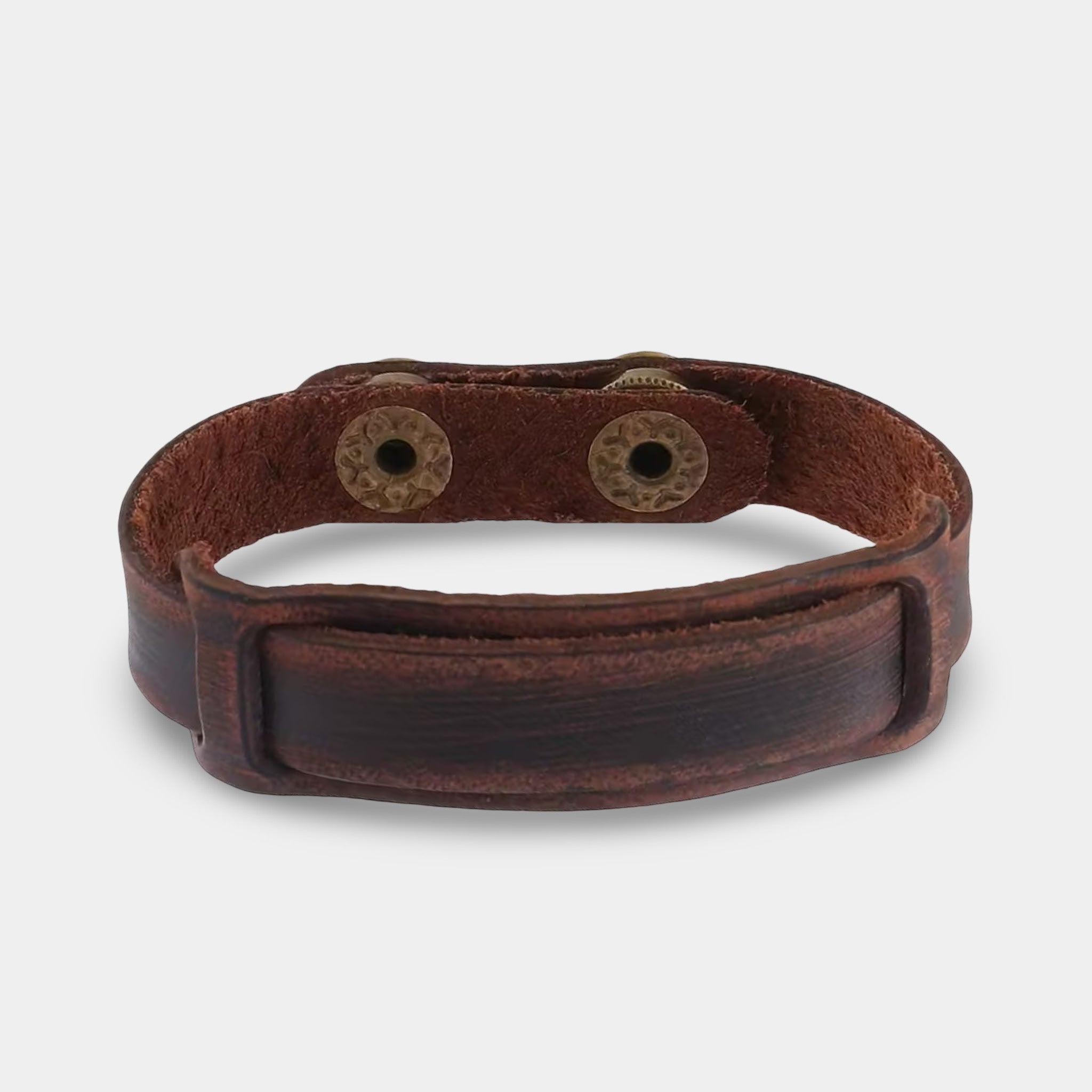 Braunes Lederarmband - ManTrend