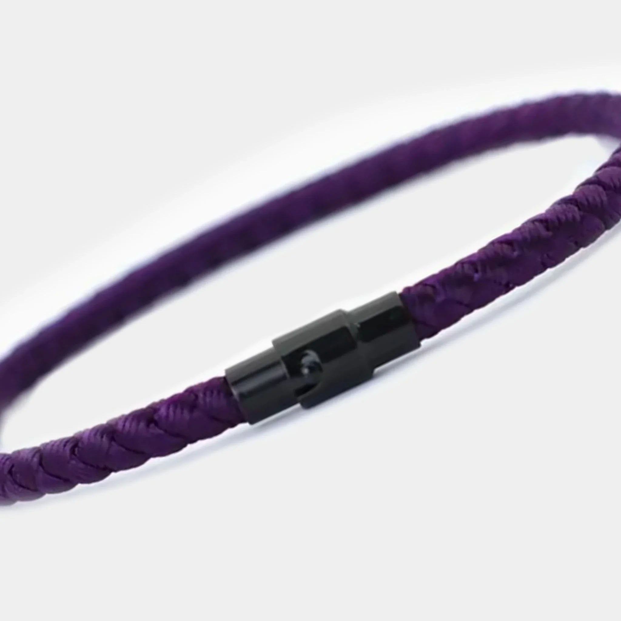 Nylonarmband Lila - ManTrend