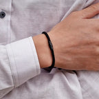 Nylonarmband Schwarz - ManTrend