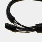 Schwarzes Knotenarmband - ManTrend