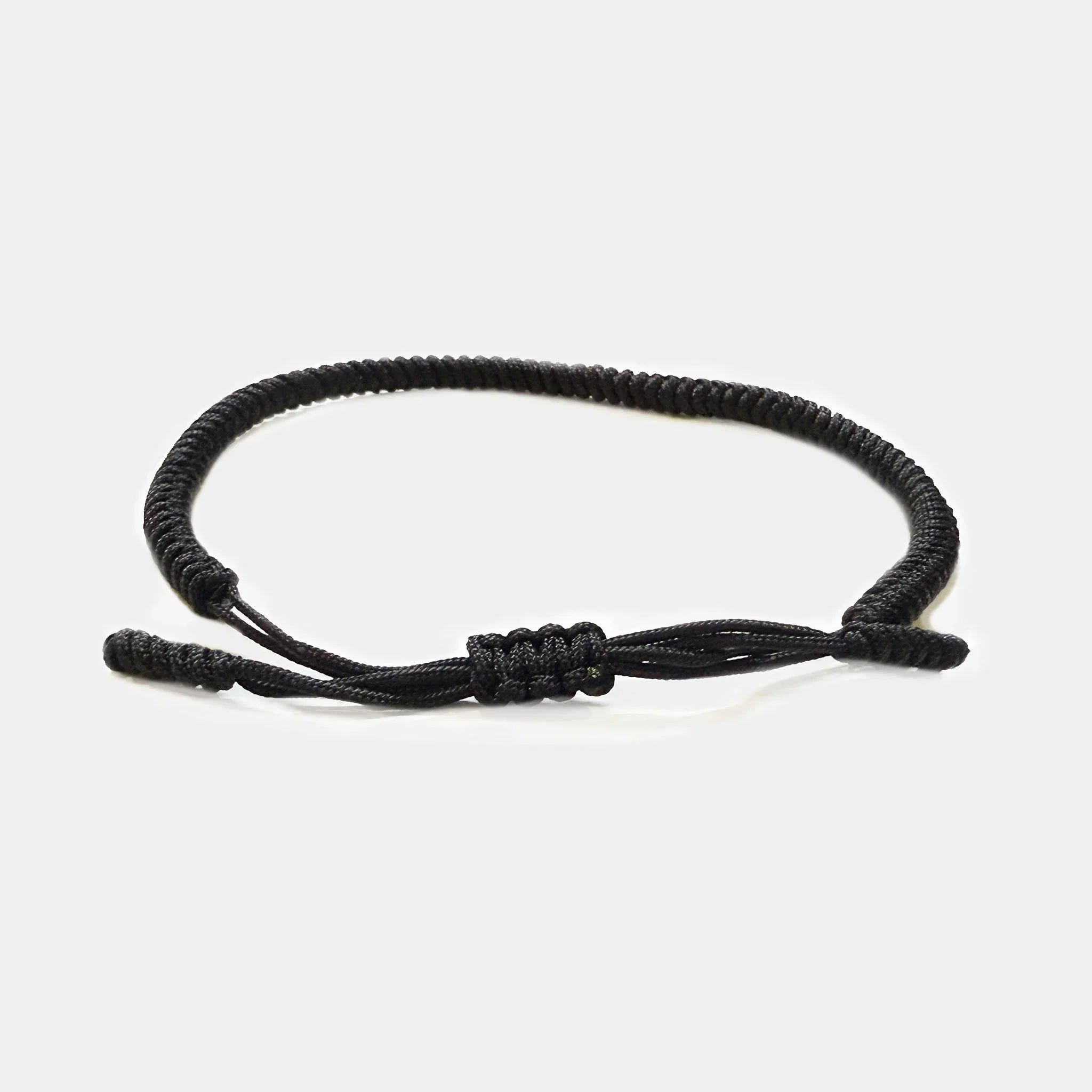 Schwarzes Knotenarmband - ManTrend