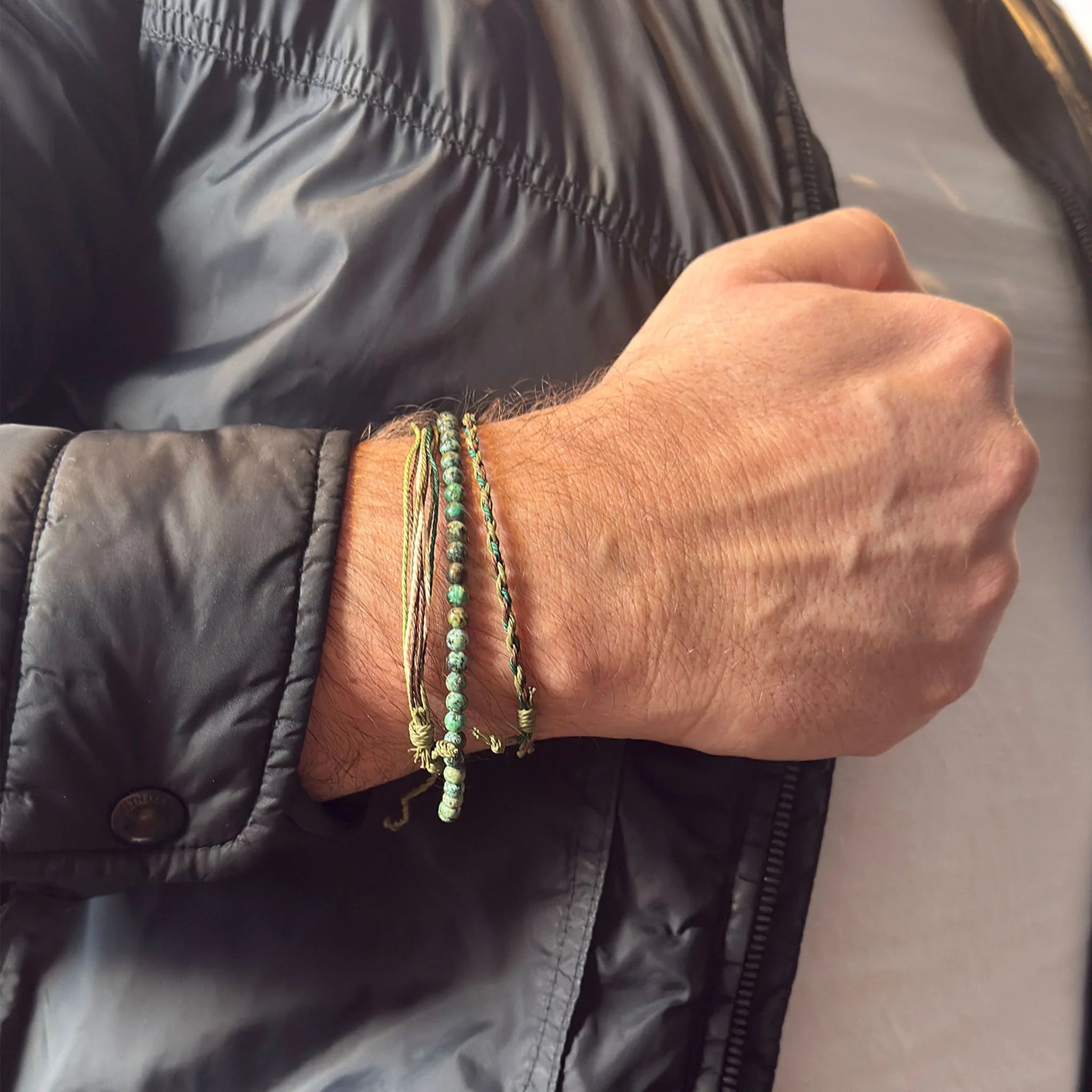 Green Harmony Armband-Set - ManTrend