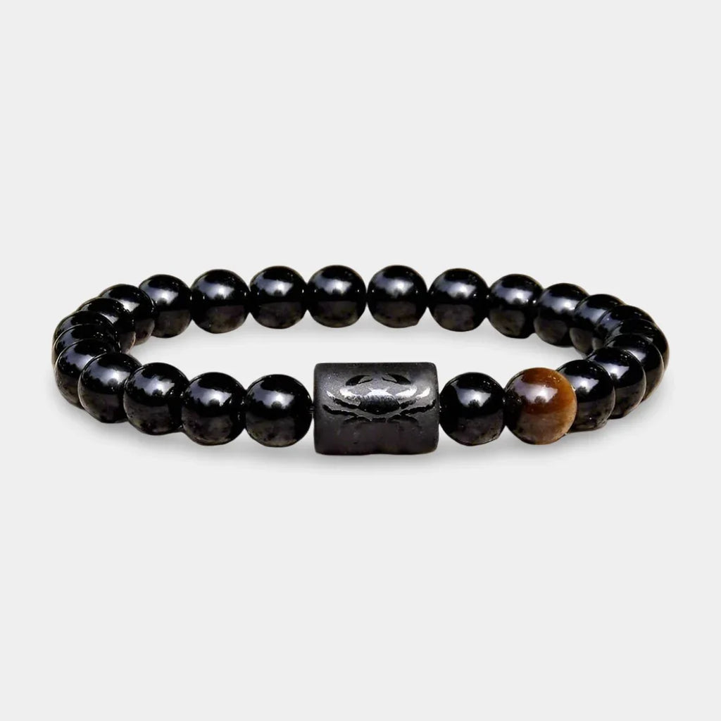 Onyx Armband mit Sternzeichen - ManTrend