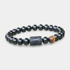 Onyx Armband mit Sternzeichen - ManTrend