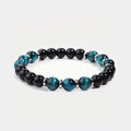 Tigerauge & Onyx Armband für Herren - ManTrend