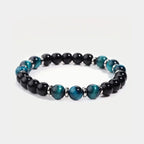 Tigerauge & Onyx Armband für Herren - ManTrend