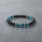 Tigerauge & Onyx Armband für Herren - ManTrend